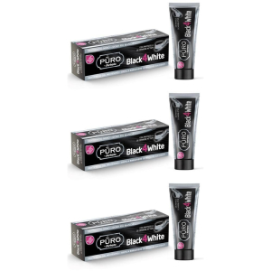 Compra Online forhans black4white dentifricio gel puro 3x75 ml dentale e Trova l'offerta più bassa