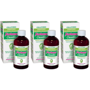 Compra Online forhans clexidin® 0,12% 3x200 ml collutorio e Trova l'offerta più bassa