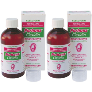 Compra Online forhans clexidin® collutorio antisettico set da 2 ml e Trova l'offerta più bassa