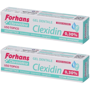 Compra Online forhans clexidin gel dentale 2x30 ml e Trova l'offerta più bassa