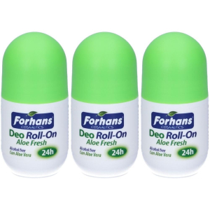 Compra Online forhans cosmetic roll-on aloe fresh 3x50 ml collutorio e Trova l'offerta più bassa