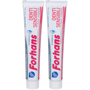 Compra Online forhans dentifricio denti sensibili advanced formula 2x75 ml dentifric e Trova l'offerta più bassa