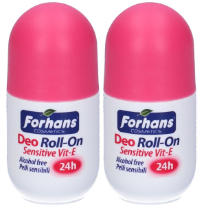 Compra Online forhans deodorante roll-on sensitive vit-e set da 2 2x20 ml e Trova l'offerta più bassa