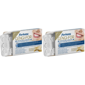 Compra Online forhans gengi-for® set da 2 2x30 pz compresse e Trova l'offerta più bassa