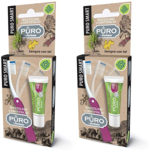 Compra Online forhans puro smart kit igiene orale 2x1 pz dentifricio e Trova l'offerta più bassa