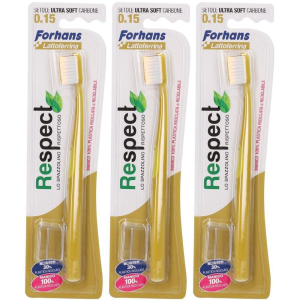 Compra Online forhans respect spazzolino ecologico 0,15 setole carbone 3x1 st e Trova l'offerta più bassa