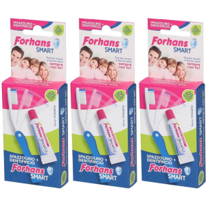 Compra Online forhans smart kit spazzolino+dentifricio 1 pz set combinato e Trova l'offerta più bassa