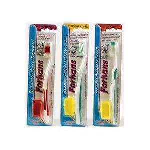 forhans - spazzolino antiplacca new bugiardino cod: 910514660 