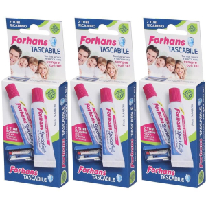 Compra Online forhans special 2 tubi ricambio 3x2 pz crema e Trova l'offerta più bassa