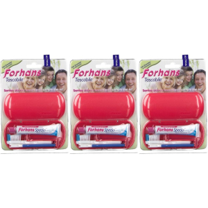 Compra Online Forhans Tascabile Set Spazzolino + Dentifricio 1 St e Trova l'offerta più bassa