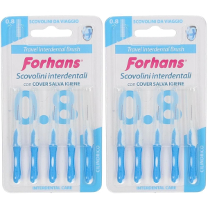 Compra Online forhans travel interdental brush scovolino 0.8 2x1 pz spazzolino da de e Trova l'offerta più bassa
