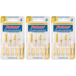 Compra Online forhans travel interdental brush scovolino 1.4 3x5 pc e Trova l'offerta più bassa