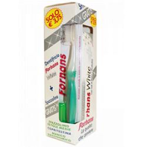 forhans dentifricio white + spazzolino bugiardino cod: 912616315 