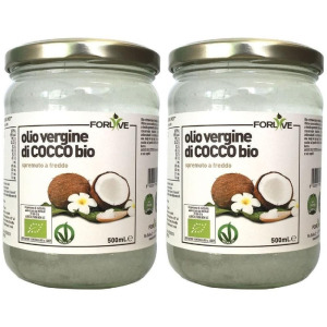 Compra Online forlive olio vergine di cocco bio 2x500 ml e Trova l'offerta più bassa