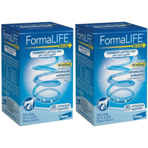 Compra Online formalife plus fermenti lattici vivi 30 compresse appetibili set da 2 e Trova l'offerta più bassa