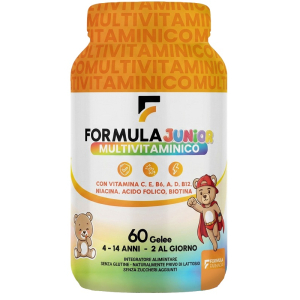 Compra Online formula multivitaminico junior 60 gelee fragola mela verde arancia limone senza zuccheri aggiunti e glutine e Trova l'offerta più bassa