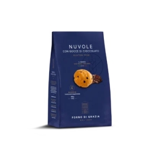 Compra Online Forno di grazia nuvole gocce di cioccolato 4 pezzi 45g senza glutine e Trova l'offerta più bassa