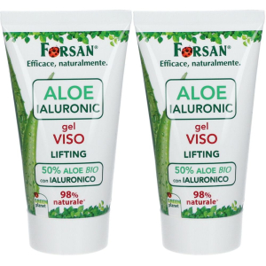 Compra Online forsan® aloe ialuronic gel viso set da 2 2x50 ml crema e Trova l'offerta più bassa