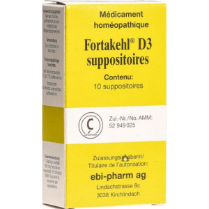 fortakehl d3 10 supposte 2g sanum bugiardino cod: 800106054 