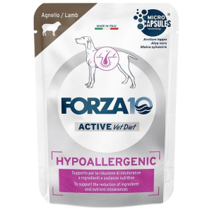 Compra Online forza 10 active dog hypoallergenic agnello wet pate' 100 g e Trova l'offerta più bassa