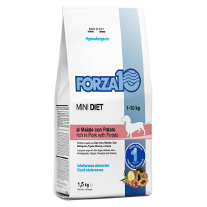 Forza 10 diet cane adult mini maiale & patate 1,5 kg