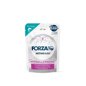 Compra Online Forza 10 gatto hypoallergenic pesce - alimento completo per gatti adulti con intolleranze alimentari 80 gr e Trova l'offerta più bassa