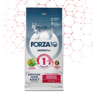 Compra Online Forza 10 mono diet medium maxi adult pesce - alimento completo per cani con digestione sensibile 10 kg e Trova l'offerta più bassa
