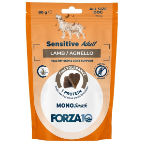 Forza 10 mono snack sensi dog all adult agnello 80 g