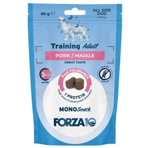 Compra Online forza 10 mono snack training dog all adult mai 80 g e Trova l'offerta più bassa