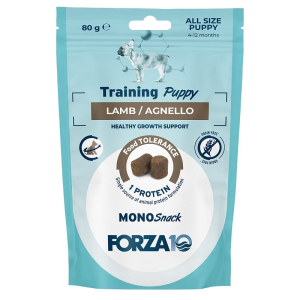 Forza 10 mono snack training dog all pup agnello 80 g