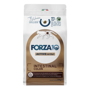 Compra Online forza10 active vet diet intestinal colon crocchette per gatti adulti 400g e Trova l'offerta più bassa