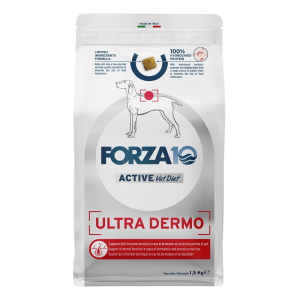 Compra Online forza10 active vet pet ultra dermo crocchette pesce per cani adulti 1,5kg e Trova l'offerta più bassa
