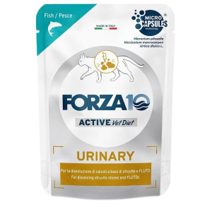 Compra Online forza10 gatto diet urinary active pesce 80gr (bustina) e Trova l'offerta più bassa
