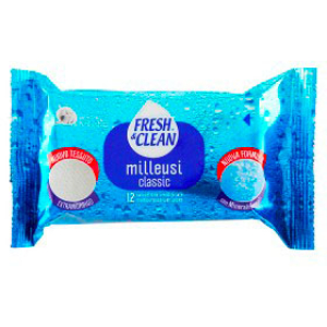 Compra Online fresh&clean salviettine umidificate milleusi classic 12 salviette e Trova l'offerta più bassa