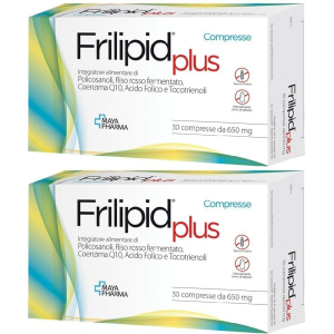 Compra Online frilipid plus 30 compresse da 650 mg set da 2 pz e Trova l'offerta più bassa