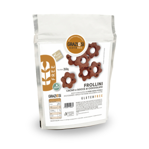 Frollini cacao e gocce di cioccolato graziosi 350g