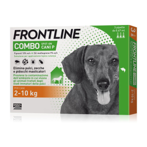 frontline 3 pipette 2-10 kg cani bugiardino cod: 103030134 