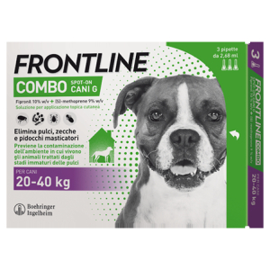 frontline combo spot-on cani 20-40 kg 3 bugiardino cod: 103655080 