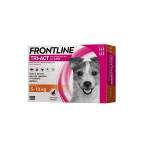 frontline tri-act spot-on 6 pipette 1 ml bugiardino cod: 104672062 