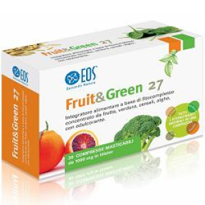 fruit&green 30 compresse bugiardino cod: 904566787 
