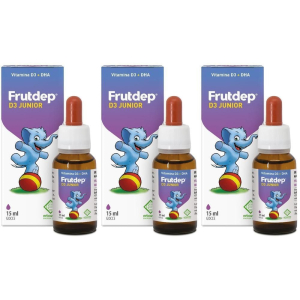 Compra Online frutdep d3 junior 15 ml 3x15 ml soluzione orale e Trova l'offerta più bassa