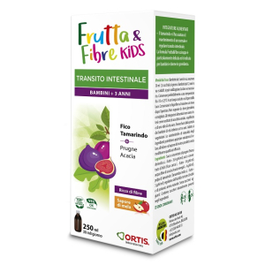 frutta & fibre kids sciroppo 250ml bugiardino cod: 976204038 