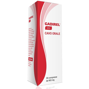 gadirel orodispersibili 30 compresse bugiardino cod: 974657431 