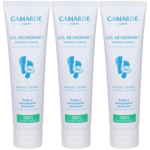 Acquista Online Gamarde gel deodorante piedi freschezza intensa 3x40 g e Cerca il miglior prezzo