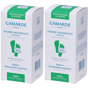 Acquista Online gamarde polvere assorbente rinfrescante per piedi 2x35 g e Cerca il miglior prezzo