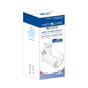 Acquista Online gammadis farmaceutici medicare - benda di garza orlata 5m x 5cm 1 pezzo e Cerca il miglior prezzo