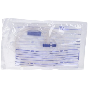 Acquista Online Gammadis sacca raccolta urina da 2 litri con tubo scarico 130 cm 1 pez e Cerca il miglior prezzo