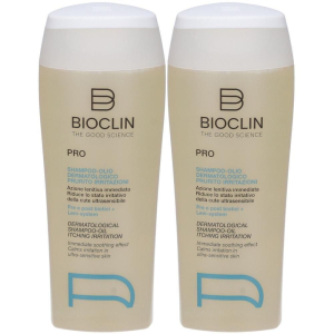 Acquista Online ganassini bioclin pro shampoo-olio dermatologico 2x200 ml shampoo e Cerca il miglior prezzo