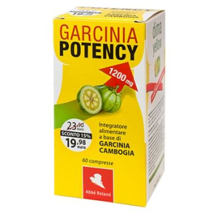 garcinia potency 1200 dy 60 compresse bugiardino cod: 982595163 