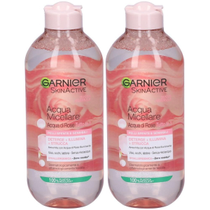 Acquista Online garnier acqua micellare illuminante di rose 2x400 ml e Cerca il miglior prezzo